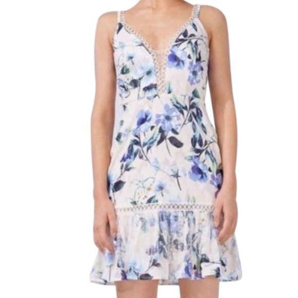 NWT Foxiedox Ressie Floral Print Sundress, Size L - Picture 1 of 16